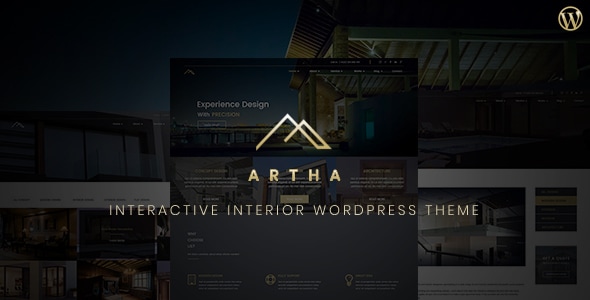 Artha Interactive Interior WordPress Theme Logo